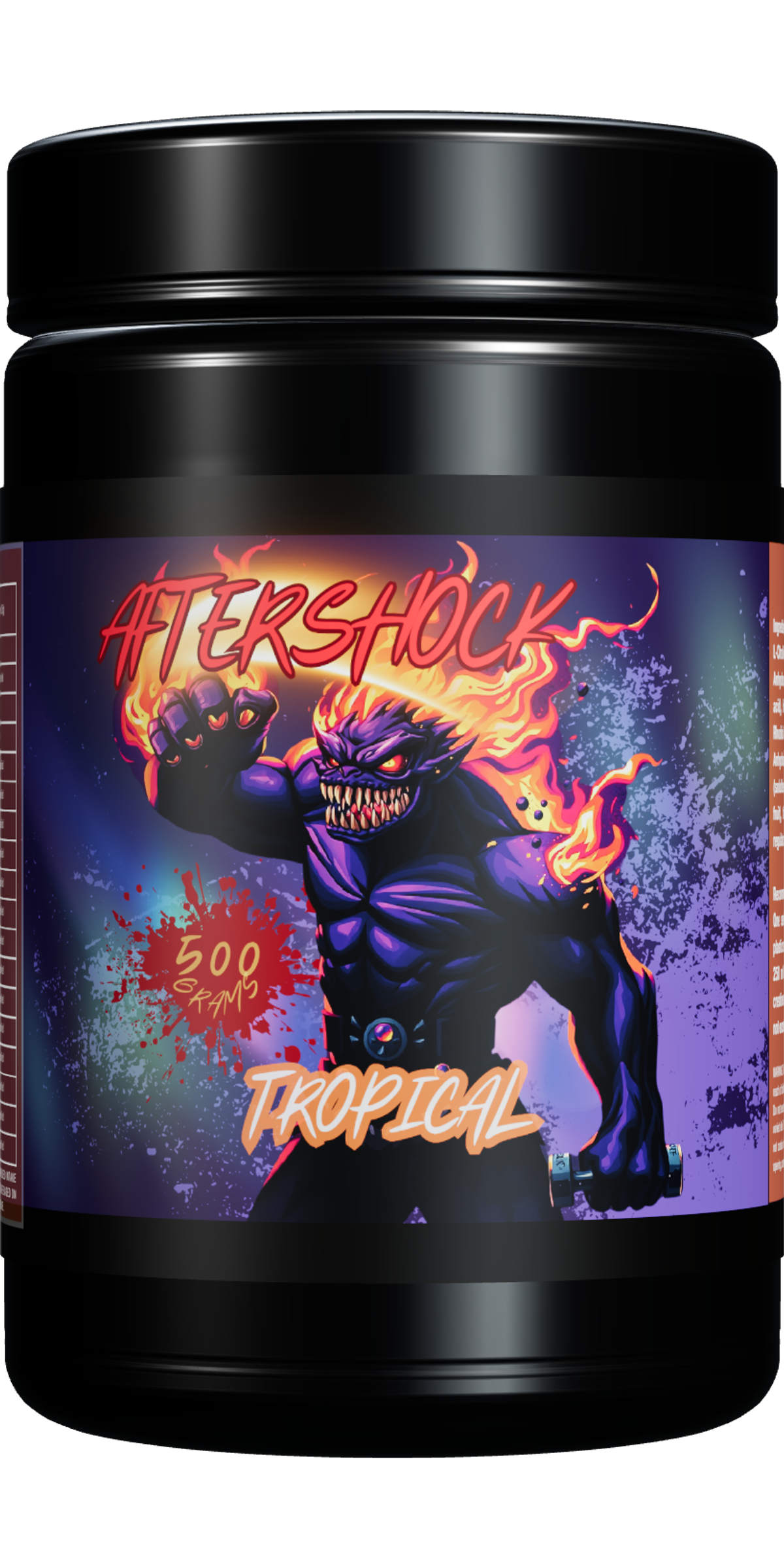 Aftershock Tropical, transparent